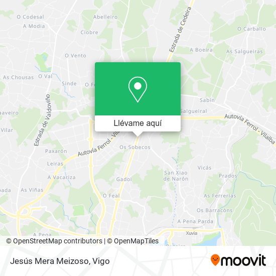 Mapa Jesús Mera Meizoso
