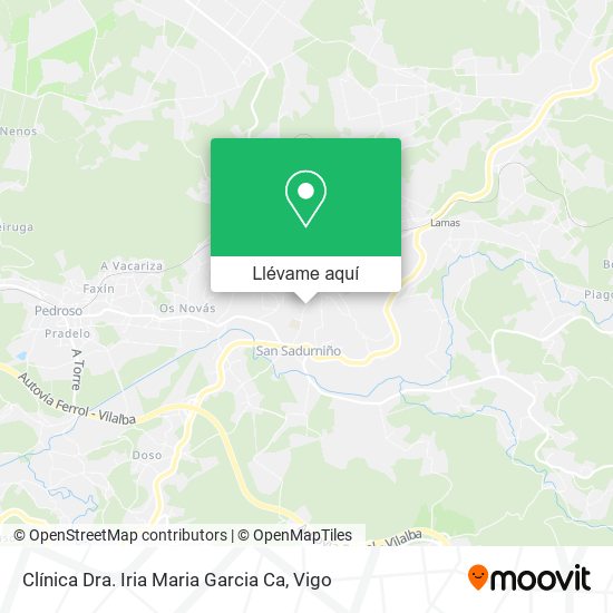 Mapa Clínica Dra. Iria Maria Garcia Ca