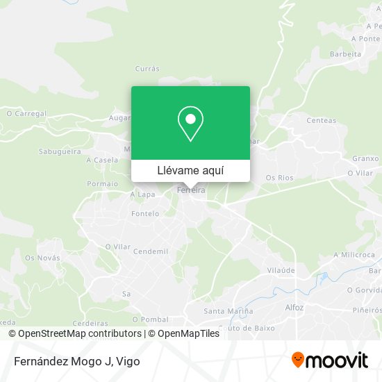 Mapa Fernández Mogo J