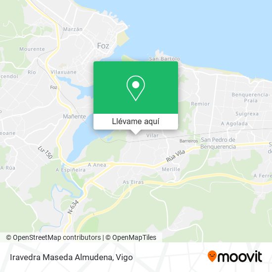 Mapa Iravedra Maseda Almudena