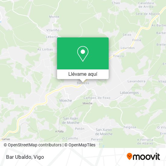 Mapa Bar Ubaldo