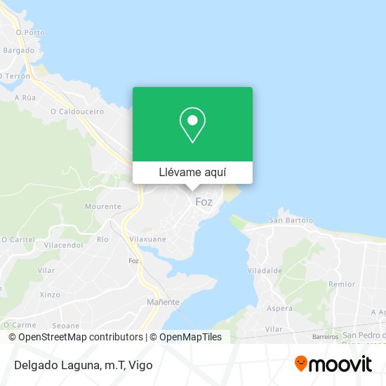 Mapa Delgado Laguna, m.T