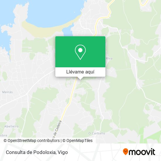 Mapa Consulta de Podoloxia