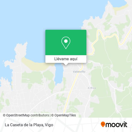 Mapa La Caseta de la Playa