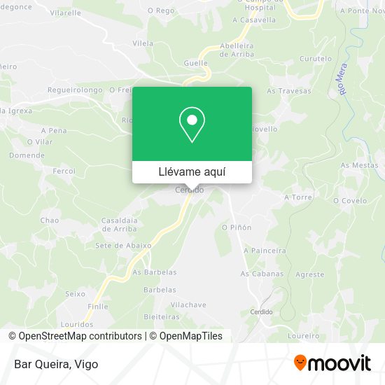 Mapa Bar Queira