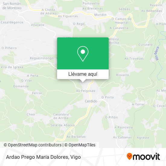 Mapa Ardao Prego María Dolores