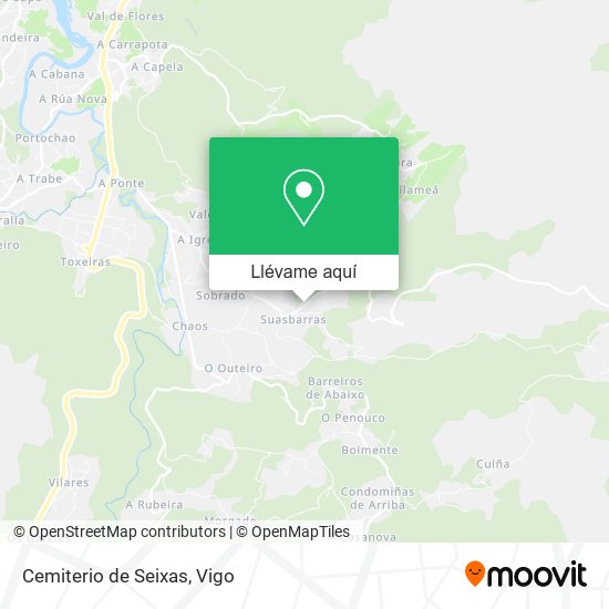 Mapa Cemiterio de Seixas