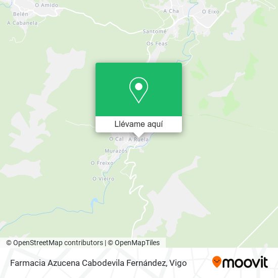 Mapa Farmacia Azucena Cabodevila Fernández