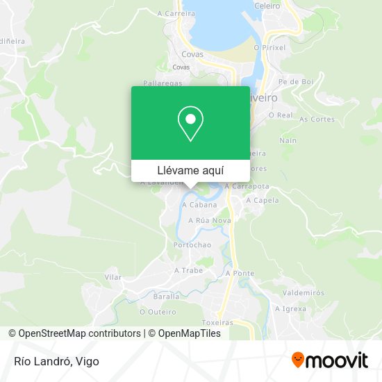 Mapa Río Landró
