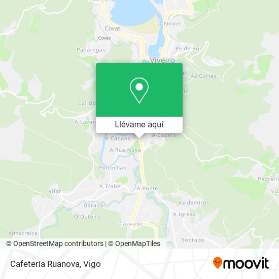 Mapa Cafetería Ruanova