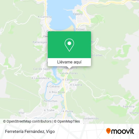 Mapa Ferretería Fernández