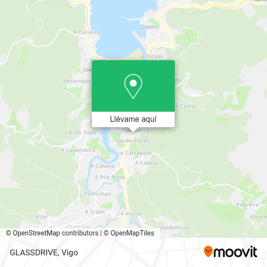 Mapa GLASSDRIVE