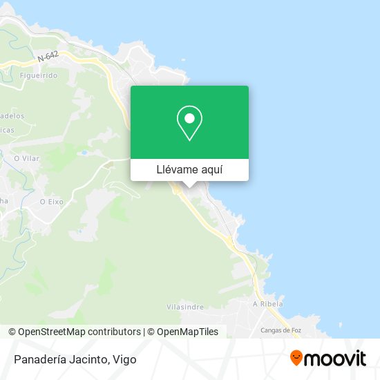 Mapa Panadería Jacinto