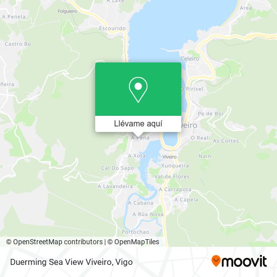 Mapa Duerming Sea View Viveiro