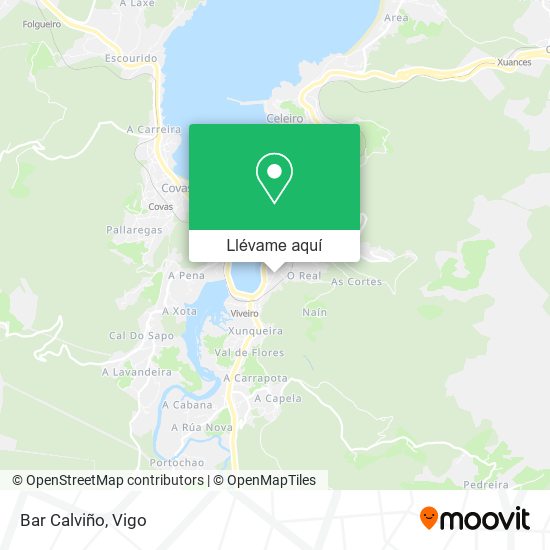 Mapa Bar Calviño