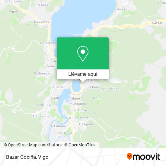 Mapa Bazar Cociña