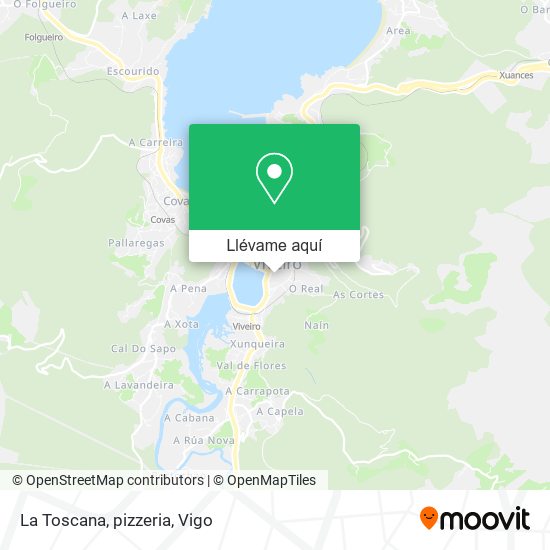 Mapa La Toscana, pizzeria