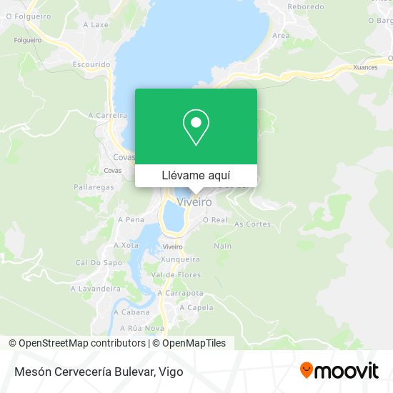 Mapa Mesón Cervecería Bulevar