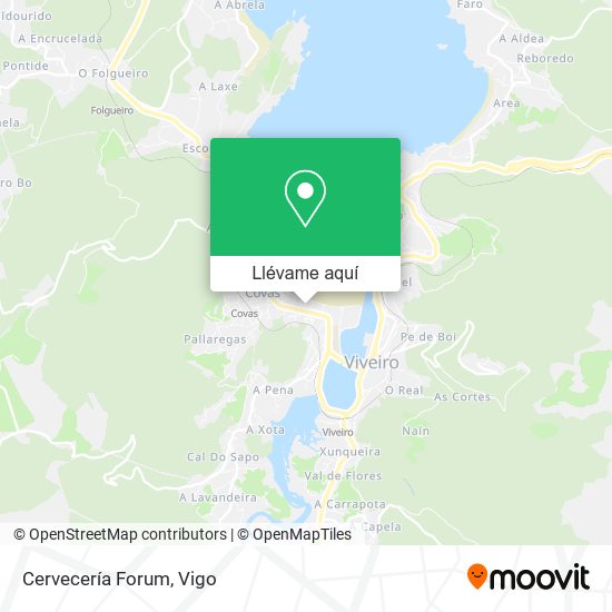 Mapa Cervecería Forum