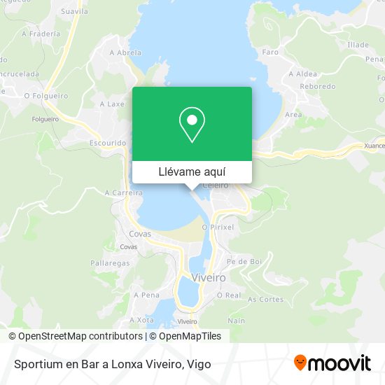 Mapa Sportium en Bar a Lonxa Viveiro