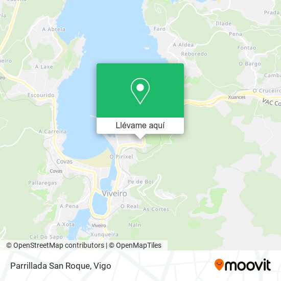 Mapa Parrillada San Roque