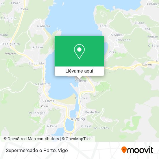 Mapa Supermercado o Porto