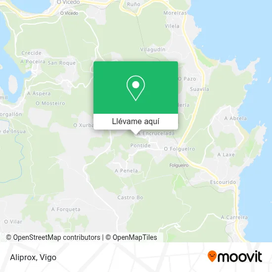 Mapa Aliprox