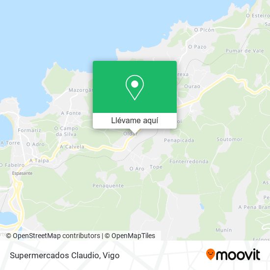 Mapa Supermercados Claudio