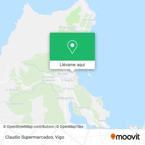 Mapa Claudio Supermercados