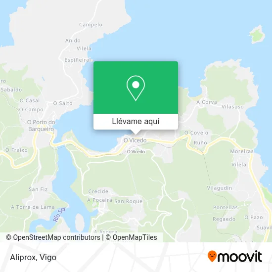 Mapa Aliprox