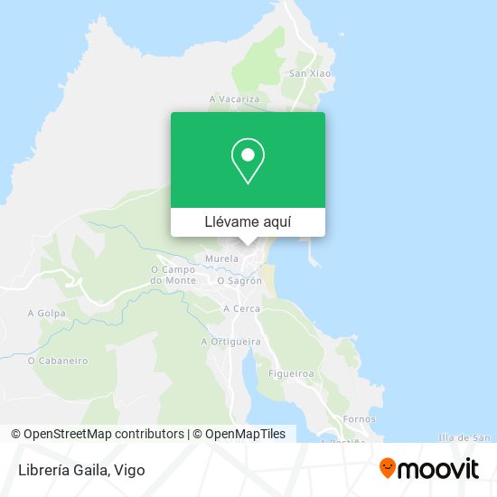 Mapa Librería Gaila