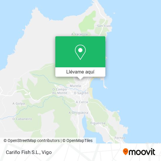 Mapa Cariño Fish S.L.