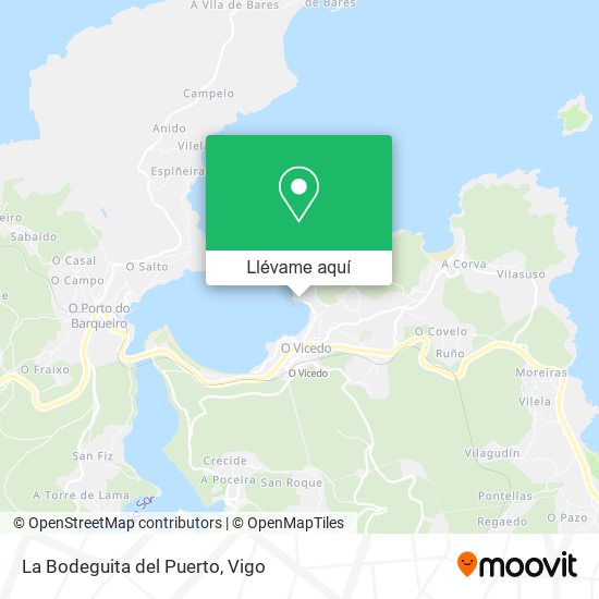 Mapa La Bodeguita del Puerto