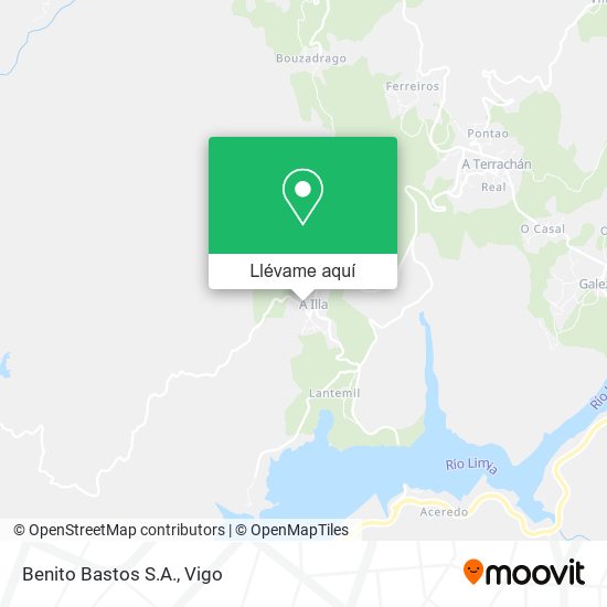 Mapa Benito Bastos S.A.