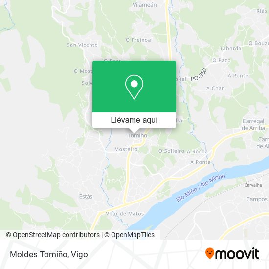 Mapa Moldes Tomiño