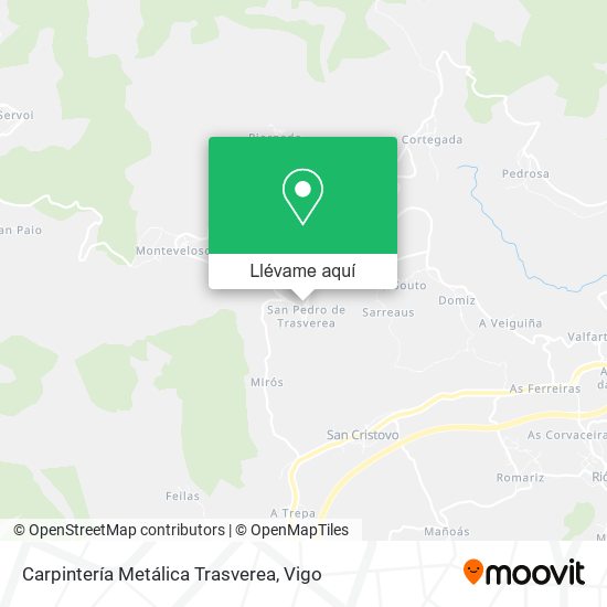 Mapa Carpintería Metálica Trasverea