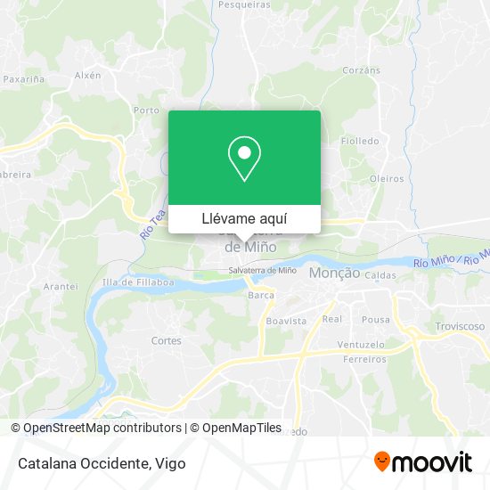 Mapa Catalana Occidente