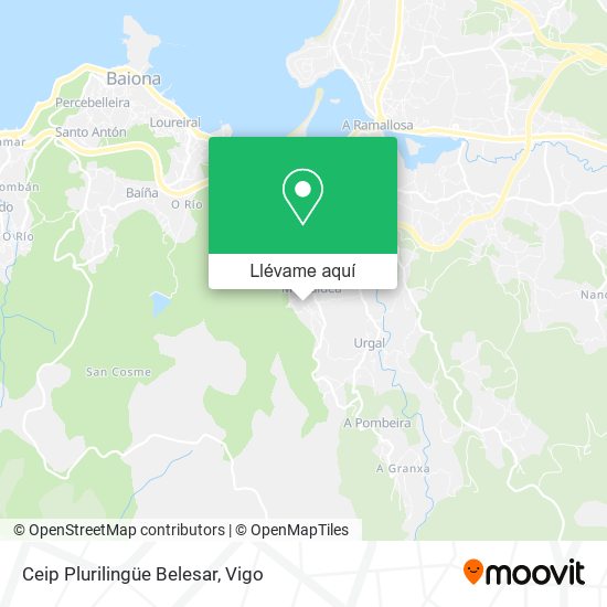 Mapa Ceip Plurilingüe Belesar