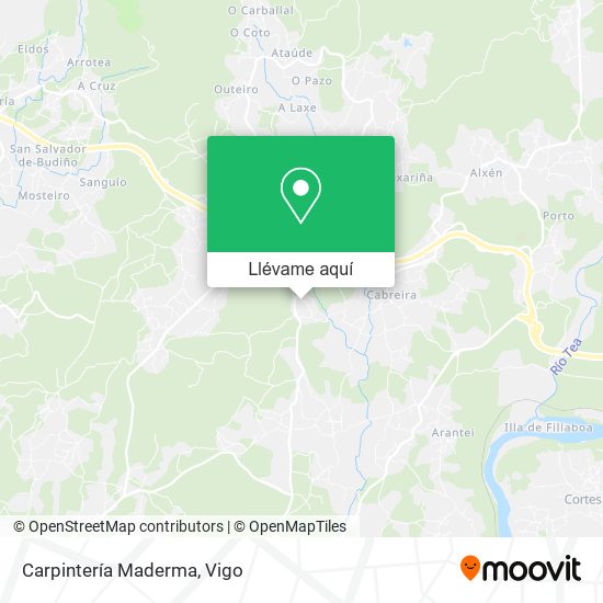 Mapa Carpintería Maderma