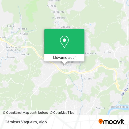 Mapa Cárnicas Vaqueiro