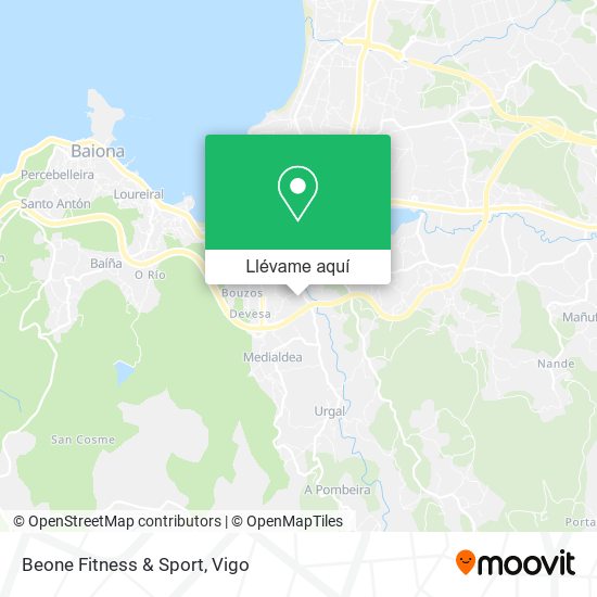 Mapa Beone Fitness & Sport