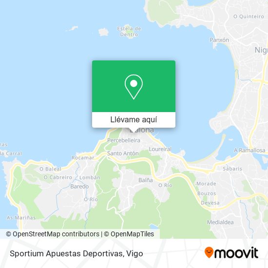 Mapa Sportium Apuestas Deportivas