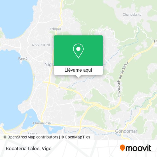 Mapa Bocatería Lalo's