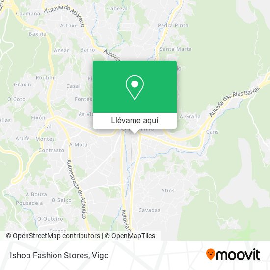 Mapa Ishop Fashion Stores