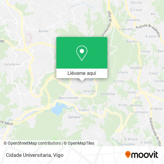Mapa Cidade Universitaria