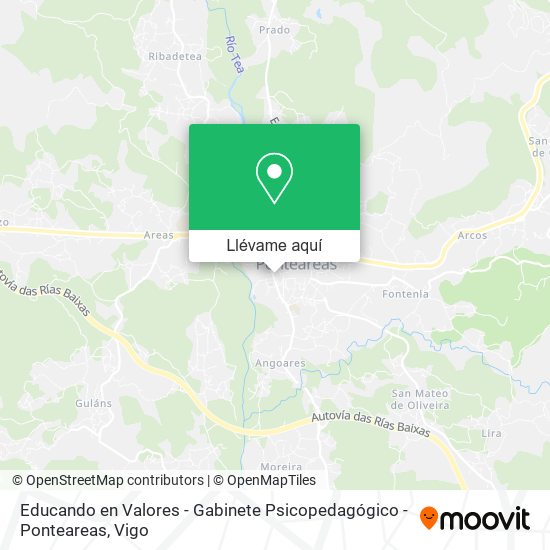 Mapa Educando en Valores - Gabinete Psicopedagógico - Ponteareas