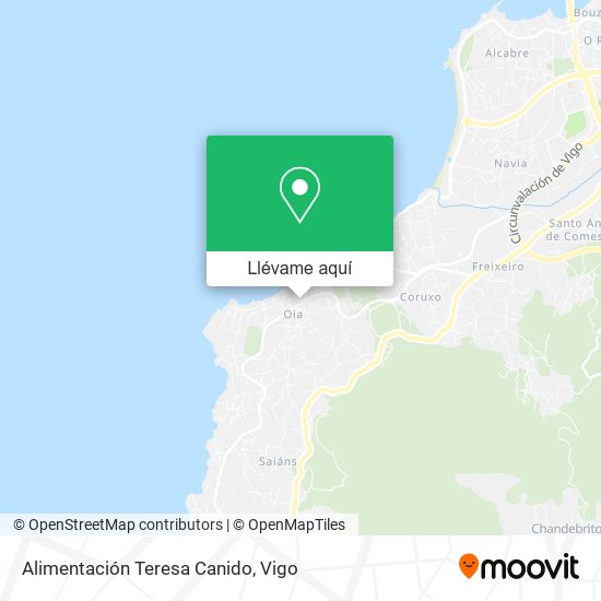 Mapa Alimentación Teresa Canido