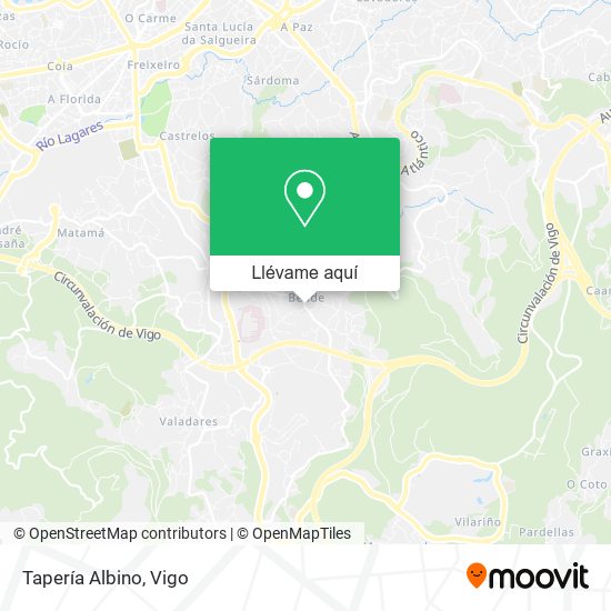 Mapa Tapería Albino