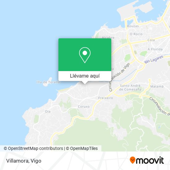 Mapa Villamora