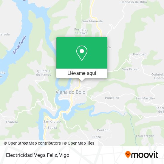 Mapa Electricidad Vega Feliz